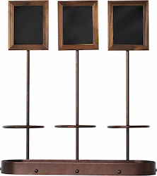 Securit Stand de vin 3 Sticle cu Etichete 38x45cm WB-WR-3