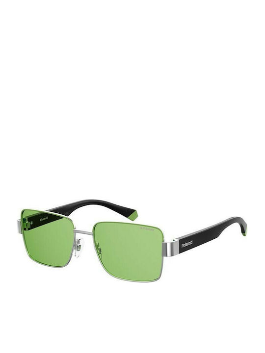 Polaroid Ochelari de soare Argintiu cu Cadru Polaroid Ochelari de soare Argintiu cu Cadru