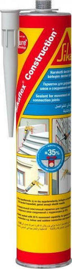 Sika Construction Силиконово уплътнение Бял 300мл 1бр