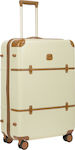 Bric's Milano Large Travel Suitcase Hard Beige with 4 Wheels Height 76cm BBG28304014