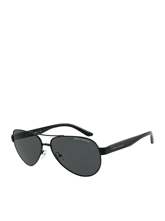 Armani Exchange Ochelari De Soare Pentru Bărbați Cu Ramă Neagră Și Lentile Gri AX2034S 600087