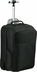 Delsey Parvis Plus Cabin Travel Suitcase Fabric Black with 2 Wheels Height 51cm