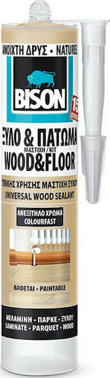 Bison Wood & Floor Ακρυλική Μαστίχη Ξύλου Δρυς 300ml