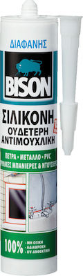 Bison Ουδέτερη Sealant Silicone Mold Resistant Transparent 280ml