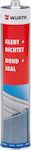 Wurth Bond+Seal Sealant Silicone Gray 300ml