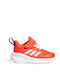 FortaRun EL I Αθλητικά Παιδικά Παπούτσια Running με Σκρατς Vivid Red / Cloud White / Collegiate Royal