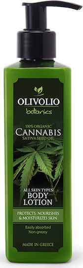 Olivolio Botanics Cannabis Sativa Seed Oil Loțiune hidratant pentru corp 250ml