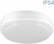 Vivalux Ellis Outdoor Ceiling Flush Mount with Integrated LED in White Color VIV003685