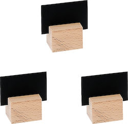 Garibaldi Tischplatte Mini-Kreidetafel Beidseitig 3 Stück Garibaldi Tischplatte Mini-Kreidetafel Beidseitig 3 Stück