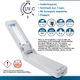 Portable UV-C Disinfection Device Sterilizer White