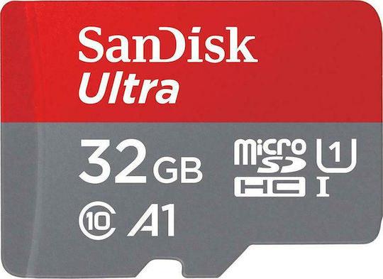 Sandisk Ultra microSDHC 32GB Class 10 U1 A1 UHS-I