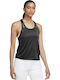 Nike Miler Femeie Sport Bluză Fără mâneci Neagră