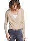 Tom Tailor Women's Blouse Long Sleeve Beige