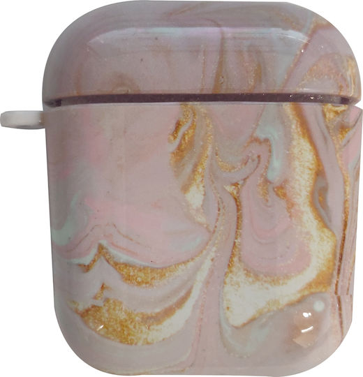 Lykl Lykl Hard Plastic Case Θήκη Πλαστική σε Χρυσό χρώμα για Apple AirPods 1 / AirPods 2
