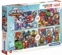 Kids Puzzle Marvel Superhero Adventures for 3++ Years 160pcs Clementoni