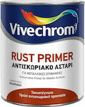 Vivechrom Rust Primer Αντισκωριακό Αστάρι Καφέ Suitable for Metal 5lt