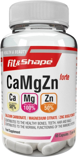 Fit & Shape CaMgZn Forte 60 Capsule