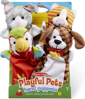 Melissa & Doug Glove Puppets Set Ζωάκια