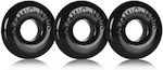 Oxballs Set Cock Rings Schwanz Black 3Stück