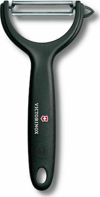 Victorinox Micro Serrated Peeler/Cleaner for Fruits & Vegetables made of Plastic Black 1pcs