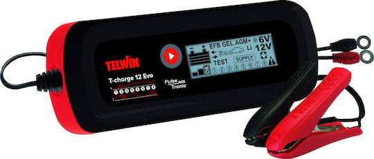 Telwin Φορτιστής Μπαταρίας Αυτοκινήτου 12/24V T-Charge 20 Evo