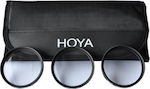 Hoya Digital Filter Kit II Σετ Φίλτρων CPL / ND / UV Διαμέτρου 62mm για Φωτογραφικούς Φακούς