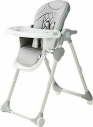 Bo Jungle B-High Chair Wheely Baby Highchair with Metal Frame Gray B710150