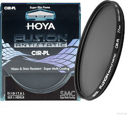 Hoya Fusion Antistatic Φίλτρo CPL Διαμέτρου 58mm με Επίστρωση MC για Φωτογραφικούς Φακούς