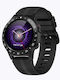 Lemfo M5S Smartwatch mit SIM und Pulsmesser (Schwarz)