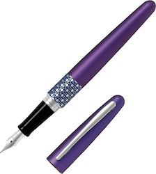 Pilot Writing Pen Medium Purple made of Steel