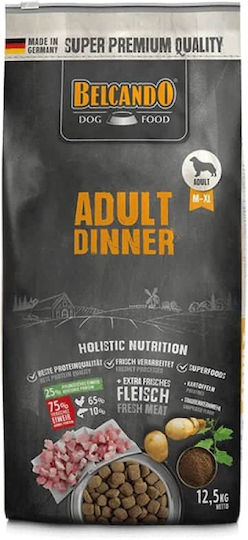 Belcando Adult Dinner 12.5kg Dry Food Grain-Free for Adult Medium & Large Breed Dogs with Chicken and Fish