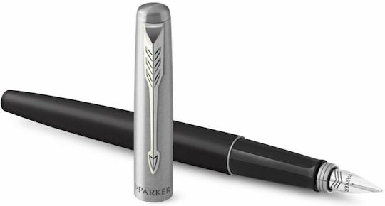 Parker Πένα Γραφής Medium 0.5mm Μαύρη από Ατσάλι