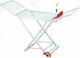 Ramaccioti Plast Nanni 133 Plastic Folding Floor Clothes Drying Rack with Hanging Length 20m