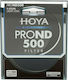 Hoya PROND500 Φίλτρo ND Διαμέτρου 77mm για Φωτογραφικούς Φακούς