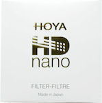 Hoya HDNano Filtru CPL Cu diametrul 62mm pentru obiective foto