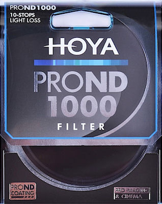 Hoya PROND1000 Φίλτρo ND Διαμέτρου 62mm για Φωτογραφικούς Φακούς