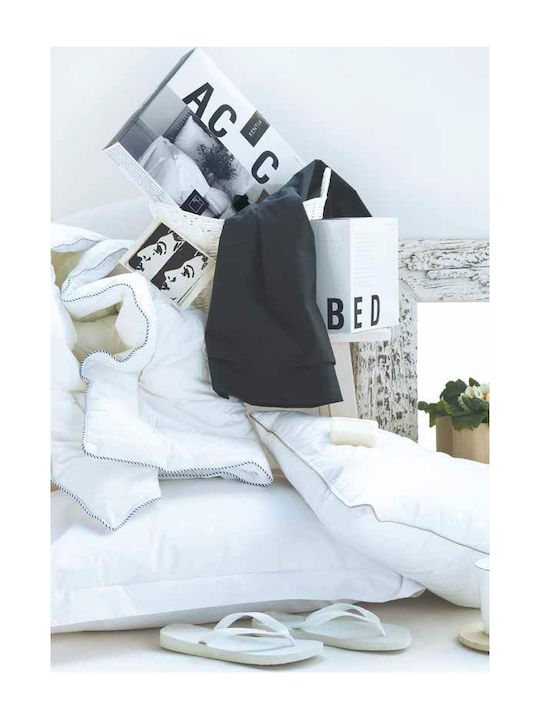 Kentia Пухено одеяло За Количка Памук Dream Quilt Бял 100x140см