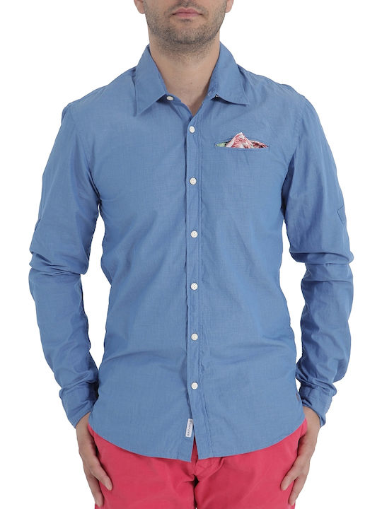 Scotch Πουκάμισο Regular Fit Μπλε
