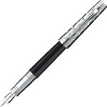 Parker Schreibfeder Mittel Schwarz aus Messing S0887900