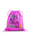 Kukuxumusu Family Kinder Rucksack Beuteltasche Fuchsie 35cmx42cmcm