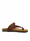 Battle Leather Women's Flat Sandals Anatomic Apure Marron
