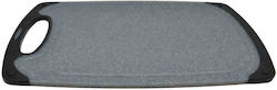 Ankor Rectangular Plastic Chopping Board Grey-Black 24.5x40cm