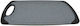 Ankor Rectangular Plastic Chopping Board Grey-Black 24.5x40cm
