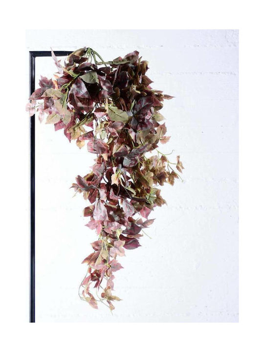 Supergreens Hanging Artificial Plant Ivy Purple 90cm 1pcs