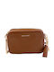 Camera Leather Women's Bag Crossbody Tabac Brown