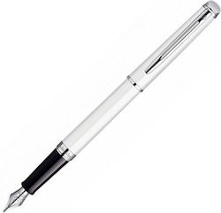 Waterman Hemisphere Writing Pen Medium White