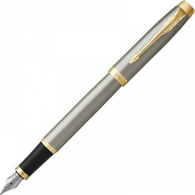 Parker Writing Pen Fine Silver made of Steel