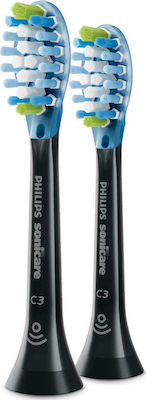 Philips Sonicare C3 Premium Plaque Defence Standard Ανταλλακτικές Κεφαλές για Ηλεκτρική Οδοντόβουρτσα HX9042/33 2τμχ
