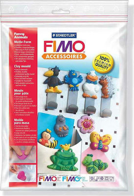 Staedtler Funny Animals Mold Silicone for Clay / Soap / Liquid Glass 8742-09