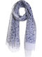 Ble Resort Collection Women's Scarf Blue 5-43-151-0536